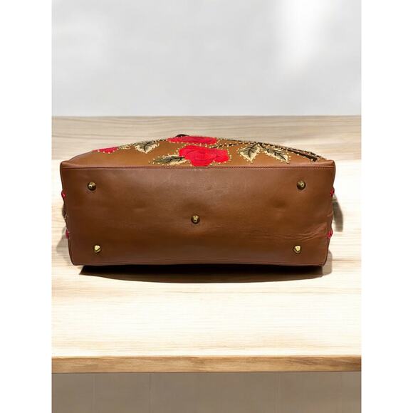 Y2K Isabella Fiore Rambling Rose Large Toby Tote & Wallet - Picture 5 of 14